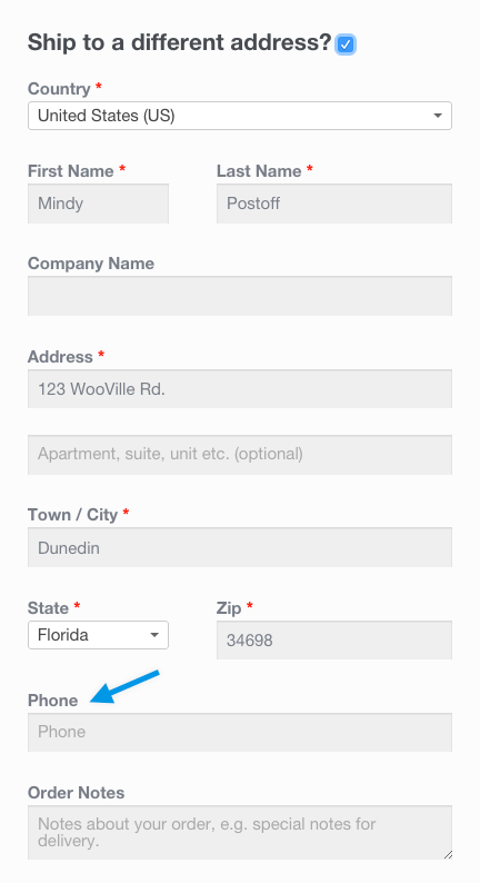 adding custom sthipping and billing fields 